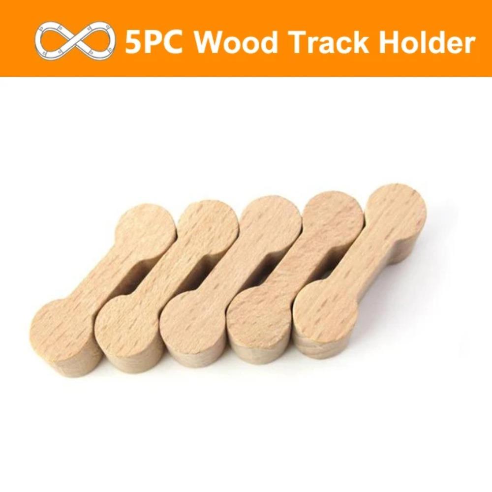 Wooden Train Track Racing Railway Toys All Kinds Wooden Track Accessories Fit for Biro Wood Tracks Toys for Children Gift