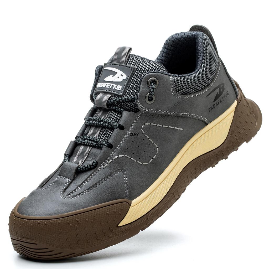 New Men Safety Shoes Composite Toe Insulated 6KV Man's Welder Shoes Anti-spark Anti-stab Work Safety Boots Male Protective Boots