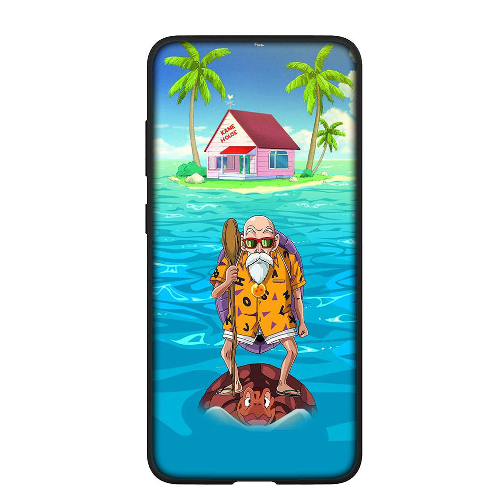 Phone Case for iPhone 17 15 16 Plus Redmi Note 14 12 11 13 Pro Max Huawei P30 P20 Lite OPPO A60 A40 A80 A54 Kame Sennin Gokus Master Roshi Dragon Ball