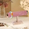 Bangle Holder Display Stand for Jewelry Storage with Wooden Base