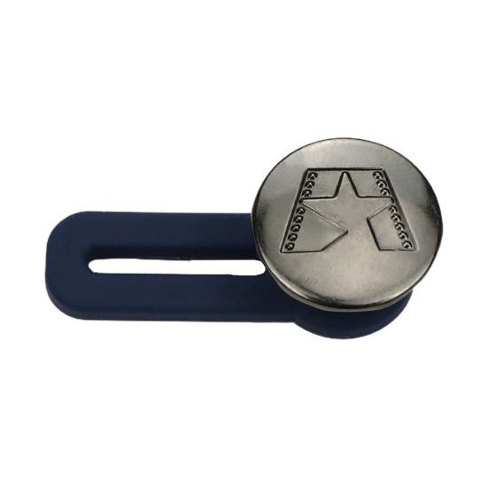 Retractable Jeans Buttons Extender Punch Free Recyclable Waistband Extender Buckle Garment Accessories for Women Men