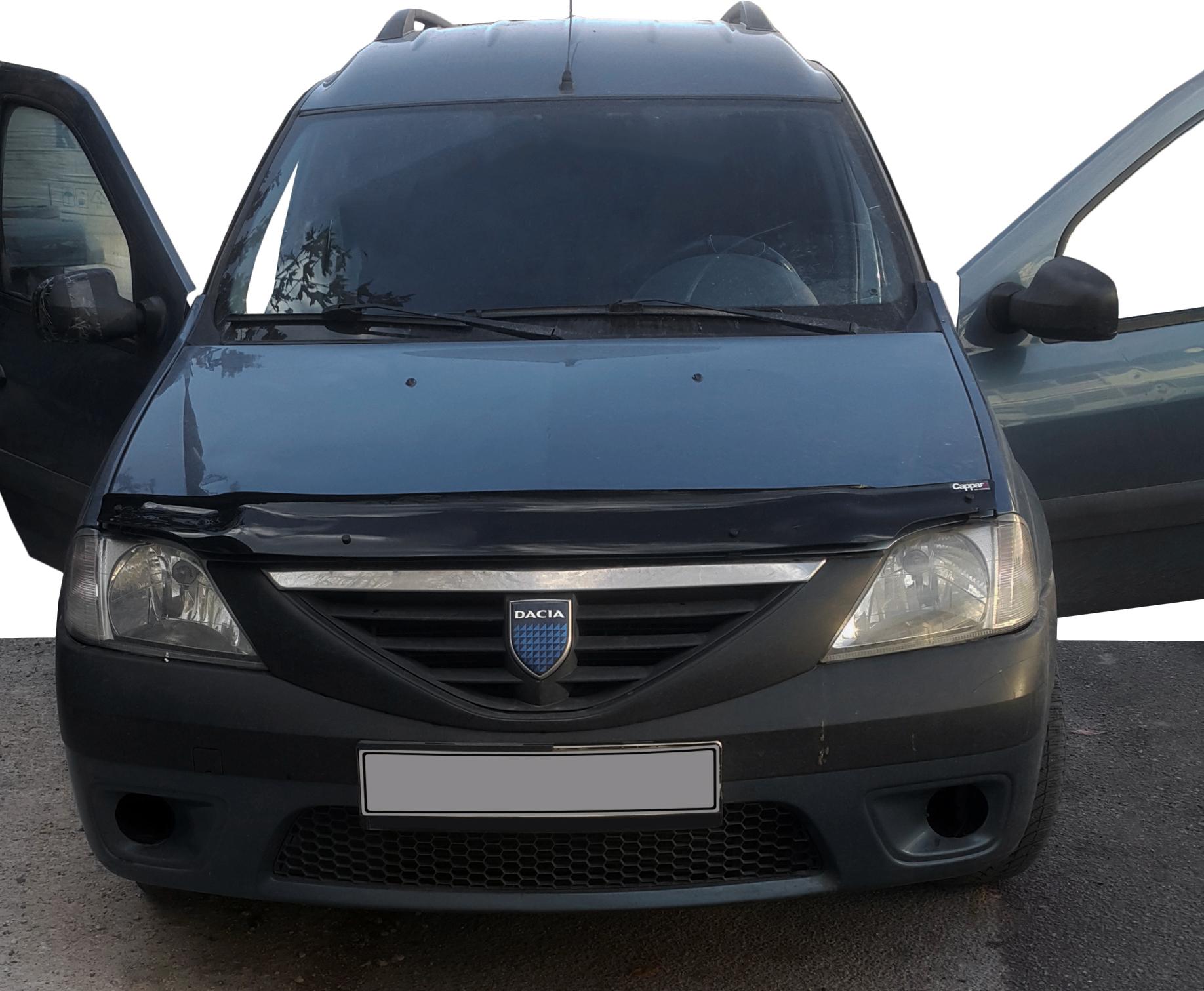 

Дефлектор капота (EuroCap) для Renault Logan MCV 2005-2013 гг