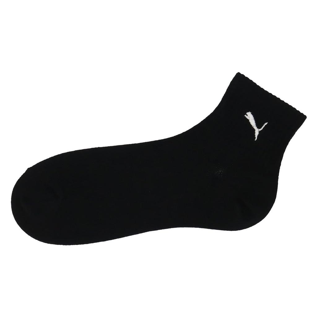 Set Sport Quarter Assorted Sizes [Puma] 3-Pair Kids' Socks, Style, Embroidery, 4293188, 23-25cm