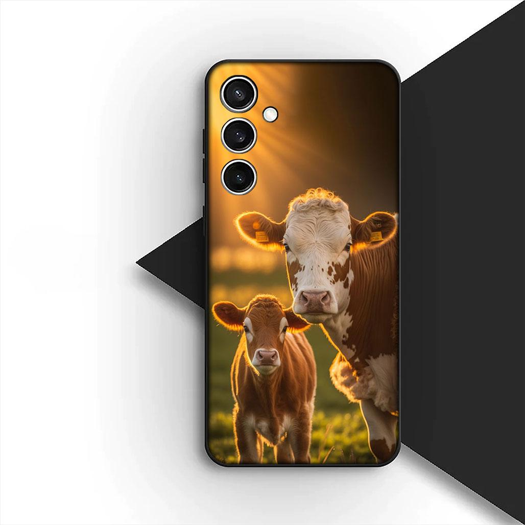 

Cow Print Wallpaper Silicone Cover for OPPO A80 A40 A18 A16 A17 A15 A38 A78 A79 A54 A57 A58 A60 4G 5G Coque Phone Case OPPO A16