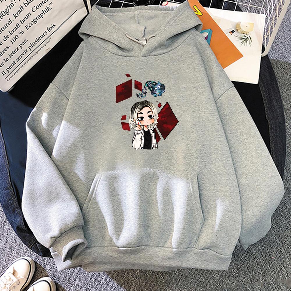 Alice In Borderland Oversized Hoodie Fashion Sense of Design Aesthetic Long-sleeved Sweatshirt Four Seasons Japanese Anime