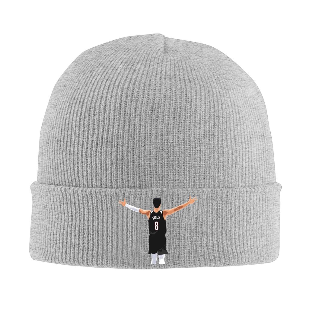Deni Avdija Joueur de Basketball PAS de Bonnets Tricotés Pour Femmes Bonnets Unisexes Chapeau d'Hiver Bonnets Chauds en Acrylique
