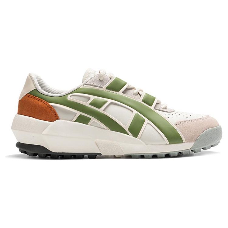 ONITSUKA TIGER Big Logo Trainer Comfortable Fashion Non-Slip Wear-Resistant Height Increasing Low-Top Casual Shoes Unisex Sneaker Beige 1183B774-103