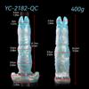 ELKKOST Blue Pneumatic Ovipositor with Silicone Balls Fantasy Hollow Dildo Anal Plug Adult Sex Toys for Women G Spot Stimulate