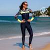 Conservative One-piece Bathing Suit for Women Sports Sunscreen Long Sleeve Professional Hot Spring Bathing Suit for Women Advanced Sense