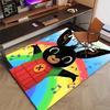 Custom Bing Bunny Mat Personalized Name, Polyester Washable Indoor Entryway Rug, Gift for Christmas, Easter, Thanksgiving Day