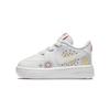 Air Force 1 18 QS Mid Top Skateboard Shoes White Infant And Toddler AO2092-100