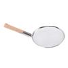 Skimmer Spoon Stainless Steel Fine Mesh Food Strainer Filter Spoon with Wooden Handle Multi Purpose for Home Kitchen