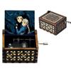 ***Hot Howl Castle Music Box Anime Theme Music Merry Go Round of Life Wooden Hand Cranked Musical Box New Year Birthday ****Beautiful Gift