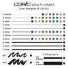COPIC Too Marker Multiliner A-2 Set