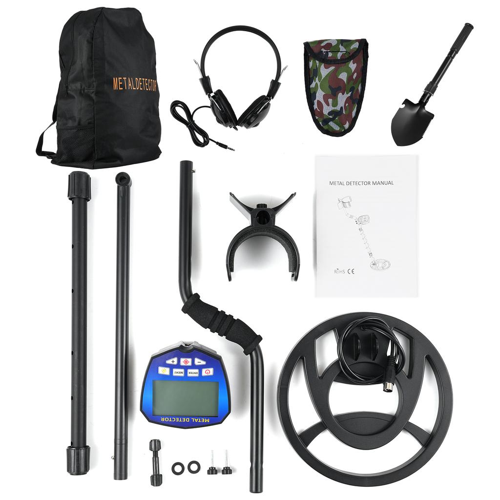 Detektor kovů pro dospělé Profesionální detektor zlata a stříbra s LCD displejem s vysokou přesností