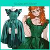Agnes Demille Cosplay Costume Dress Halloween Party Stage Performance