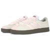 Adidas VL COURT 2.0 Slip Resistant Abrasion Resistant Low top Skateboard Shoes Unisex White Pink HQ1802(Team562--)