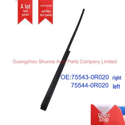 75543-0R020, 75544-0R020: Front Windshield Side Trim Strips for Toyota RAV4 ACA3#.