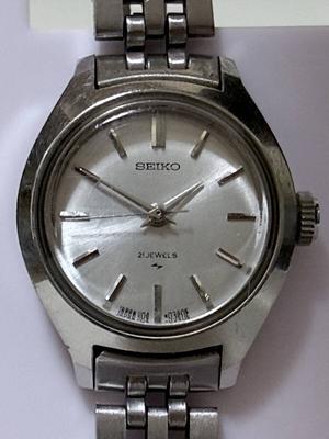 SEIKO Vintage Model 21 Working Hand-wound Ladies' Wristwatch, 1104-0090, Jewels