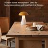 Touch-Activated Mushroom Lamp 3 Color Extended Illumination Touch Desk Light Dimmable USB Rechargeable Rechargeable Lamp Bedroom