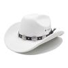 Cappello Alto Mary Tibetan Mauni da Cowboy Occidentale, Cappello in Feltro da Uomo e Donna, Cappello Tibetano, Cappello da Sole