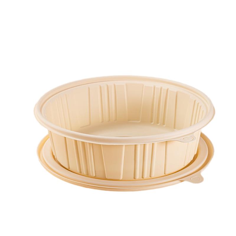 

Eco-Friendly Corn Starch Round Disposable Food Containers