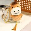 Plush Horse Cute Pendant With Tassel Decoration And Embroidery Design For Daily
