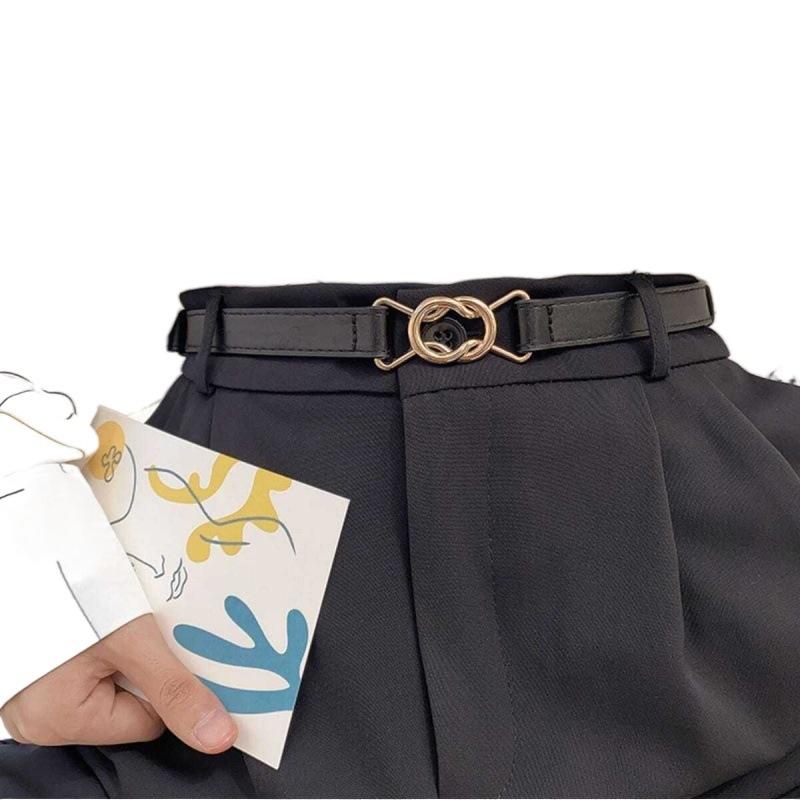 Contemporary Womens Summer Dress Accessories Pu Waist Belt In Various Elegant Shades