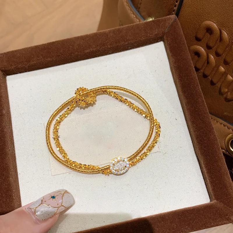 

Zir*****val двухслойный браслет модный ретро браслет женские высококлассные универсальные украшения