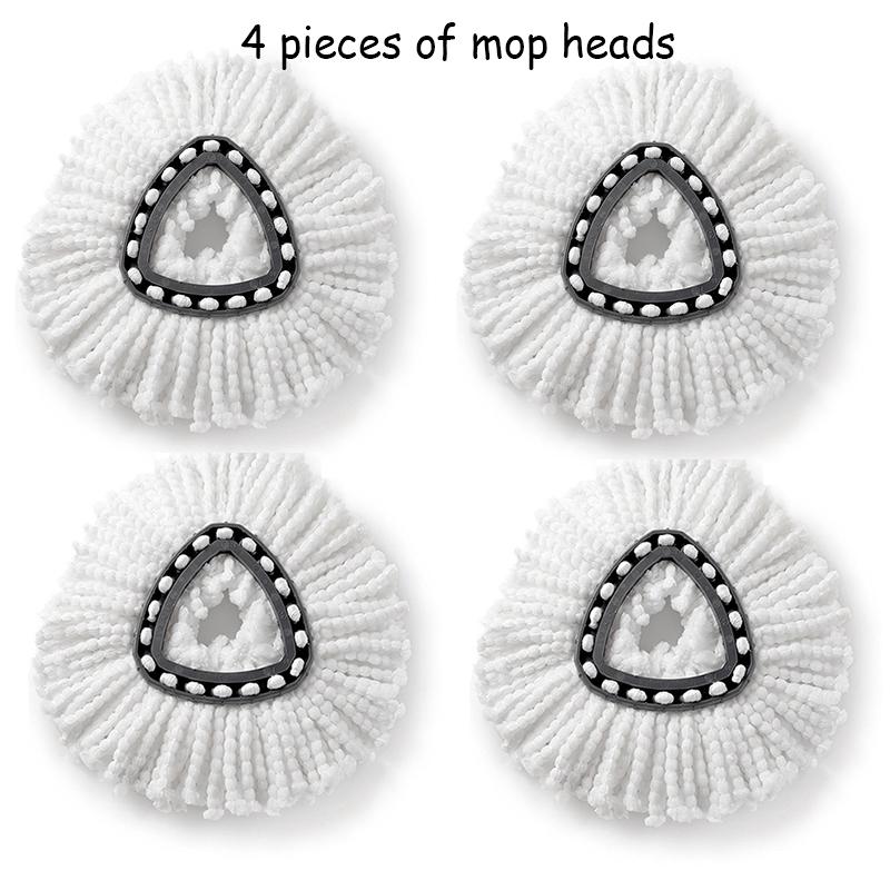 Suitable For Vileda And Ocedar Spin Mop Heads Triangular Cleaning Cloth Pad Brush Head Replacement Accessories