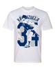 Baseball-Legende Grafik-T-Shirt Fernando Valenzuela 34 Hall of Fame Unisex T-Shirt
