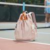 Racket Backpack WaterResistant Drawstring with Pockets Sporty Tennis Bag for Commuters,