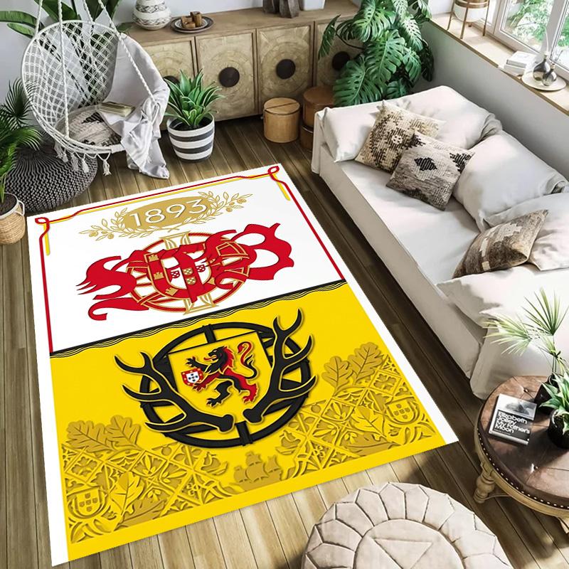 Royal Heraldry Ornate Design carpet printing Home Decor Christmas gifts Dormitory decoration Fashion