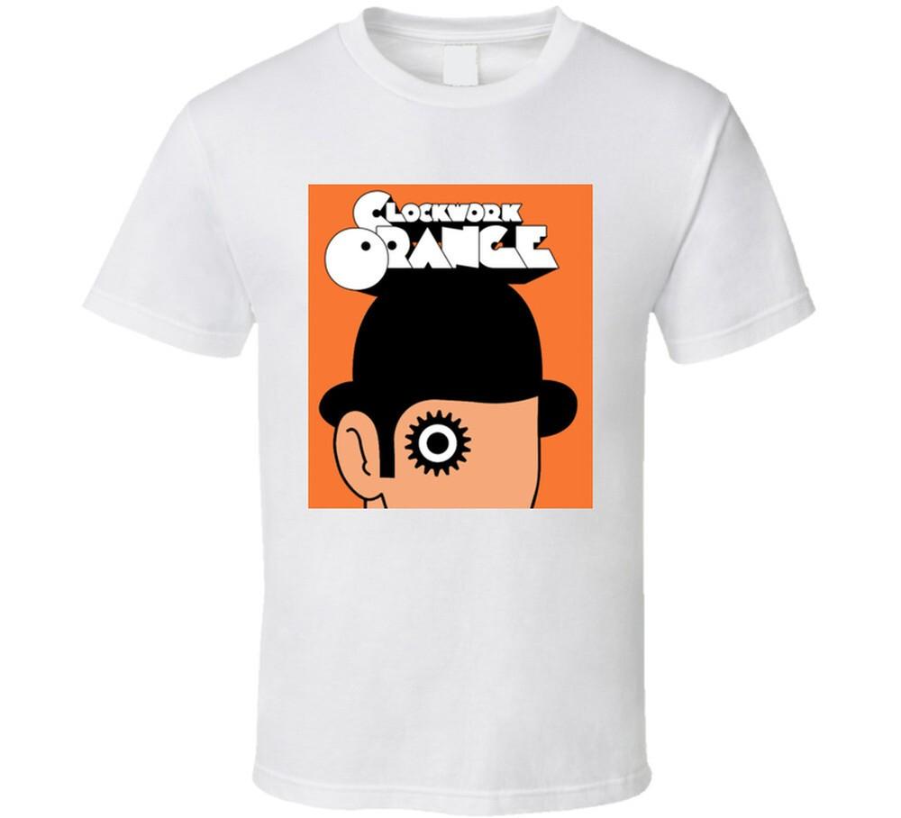 Футболка с изображением фильма «Заводной апельсин» Унисекс XXL