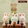 Cute Fruit Rabbit Plush Toy Keychain For Bag Decor And Collectors