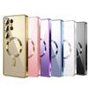 Magnetische Galvanik Weiche Hülle für Samsung Galaxy S26 Ultra/Plus S26ultra Klare Silikonhülle Kompatibel mit für