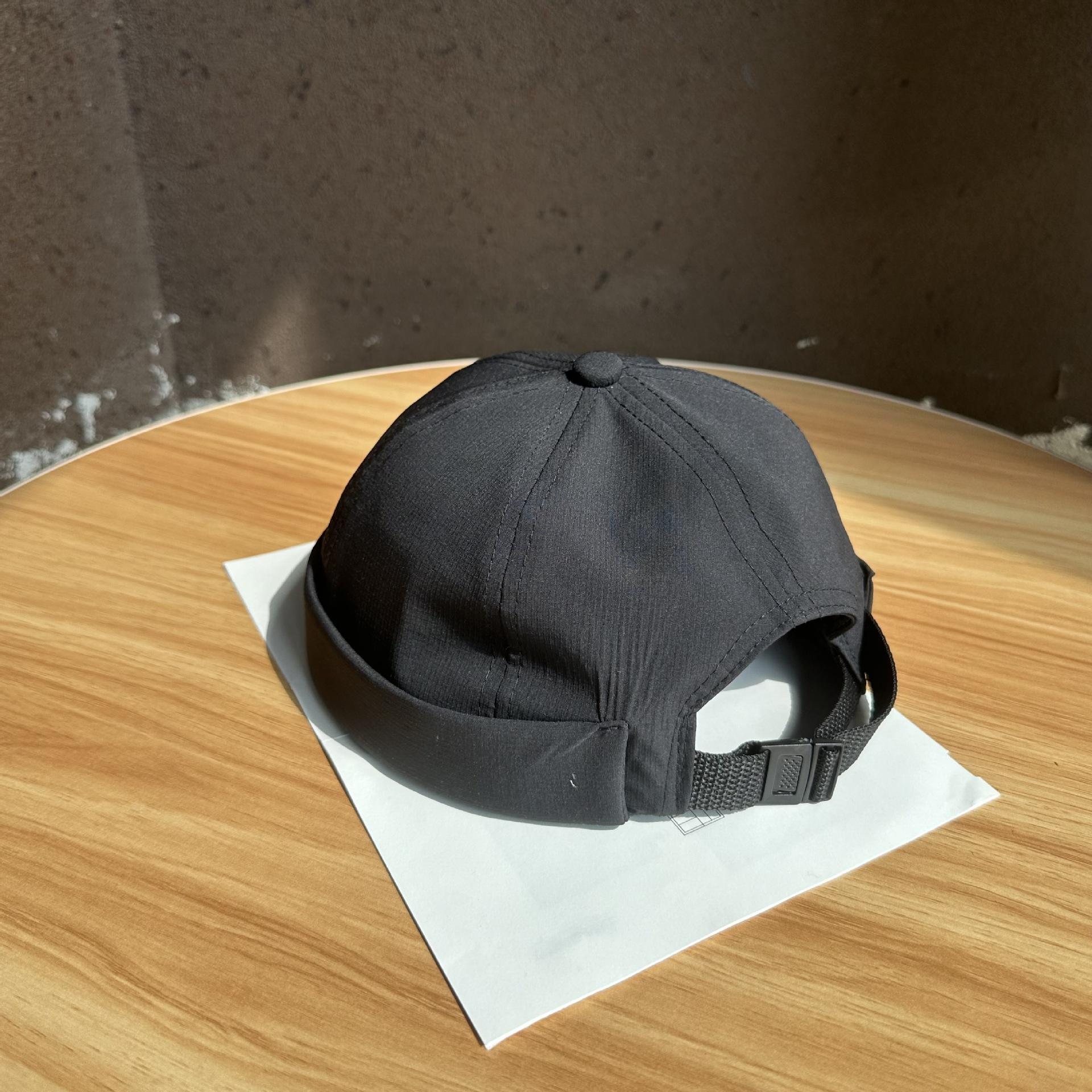 

Street hip-hop brimless cold wind men and women personality breathable quick-drying parent-child trend yuppie hat Adjustable