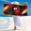 Stade Rennais FC Print Beach Towel, Large Soft Quick Dry Towel for Beach Camping Swimming
