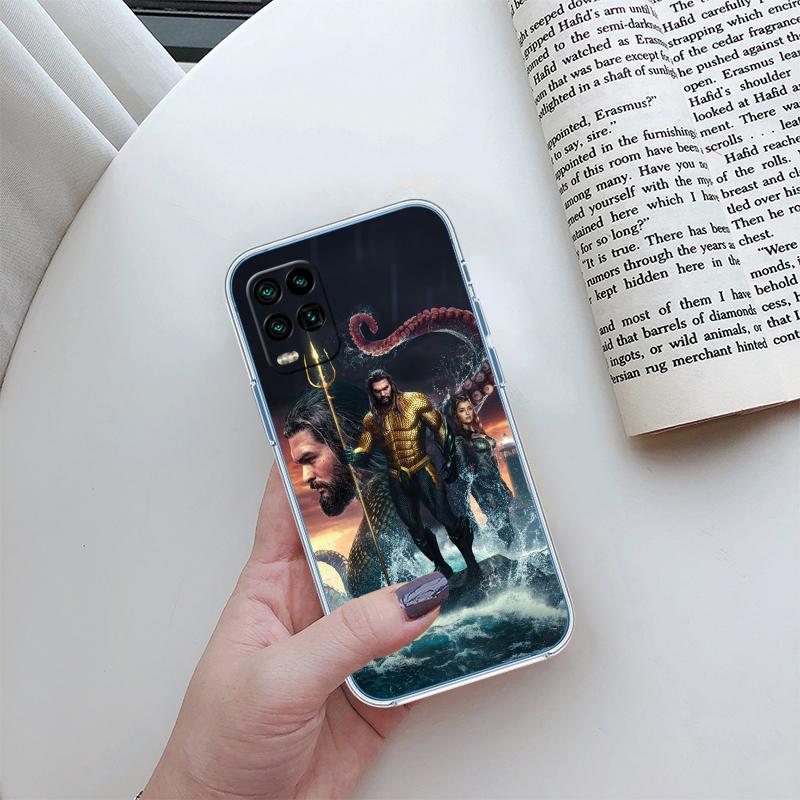 Aquaman Transparent Phone Case for Motorola Moto G10 G20 G30 G31 G32 G34 G35 G41 G42 G50 G51 G52 G55 G60 G60S G62 G71 G72 G75