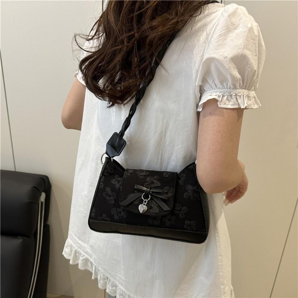 Luxury Bow Shoulder Bag Korean Women's Handbags Fashion Bow Crossbody Bag  Purses