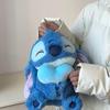 Stitch Plush Toy with Heart, Super Soft Long Pile Fabric, 30/40/50/70/90cm Multiple Sizes, Birthday Valentine's Day Gift
