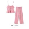 Jnleaog Spring New Arrival Women's Clothing Fashion Style French Fashion Bowknot Decoration Stripes Tops 3564108620