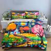 Colorful Trees and House. Bedding Sets Duvet Cover Sets Duvet Covers Pillowcases(1 * Duvet Cover 2 * Pillowcases Without Duvet Insert)