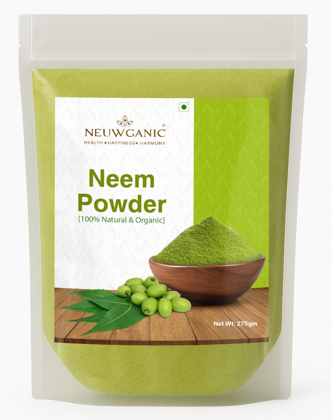 Neuwganic Bioloģiskie nīma pulveris (275g) |