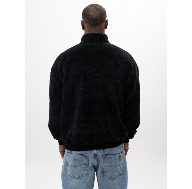 Толстовка Jigga Wear Sherpa Распашная Полупол Флис Медведь Мужская Оверсайз