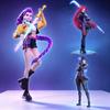 Real-life Monster Hunter Witch Squad Figures: Rumi, Mira, Zoe Desktop Ornaments
