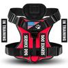 Service Dog Harness, Reflective Dog Vest Harness, Adjustable Soft Oxford Pet Harness, Inner Layer Mesh, Easy To Control for Dogs