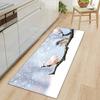 Christmas Kitchen Sand Carpet Doormat Long Floor Mat