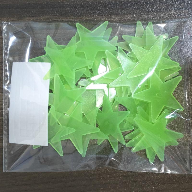 Glow-in-the-Dark Star Wall Stickers for Children's Bedroom Ceiling Decoration