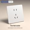 Mijia APP Smart Switch Control Panel with Mesh 2.0: Enables Whole-house Voice-controlled Lighting, Compatible with Single/zero Fire Setups.